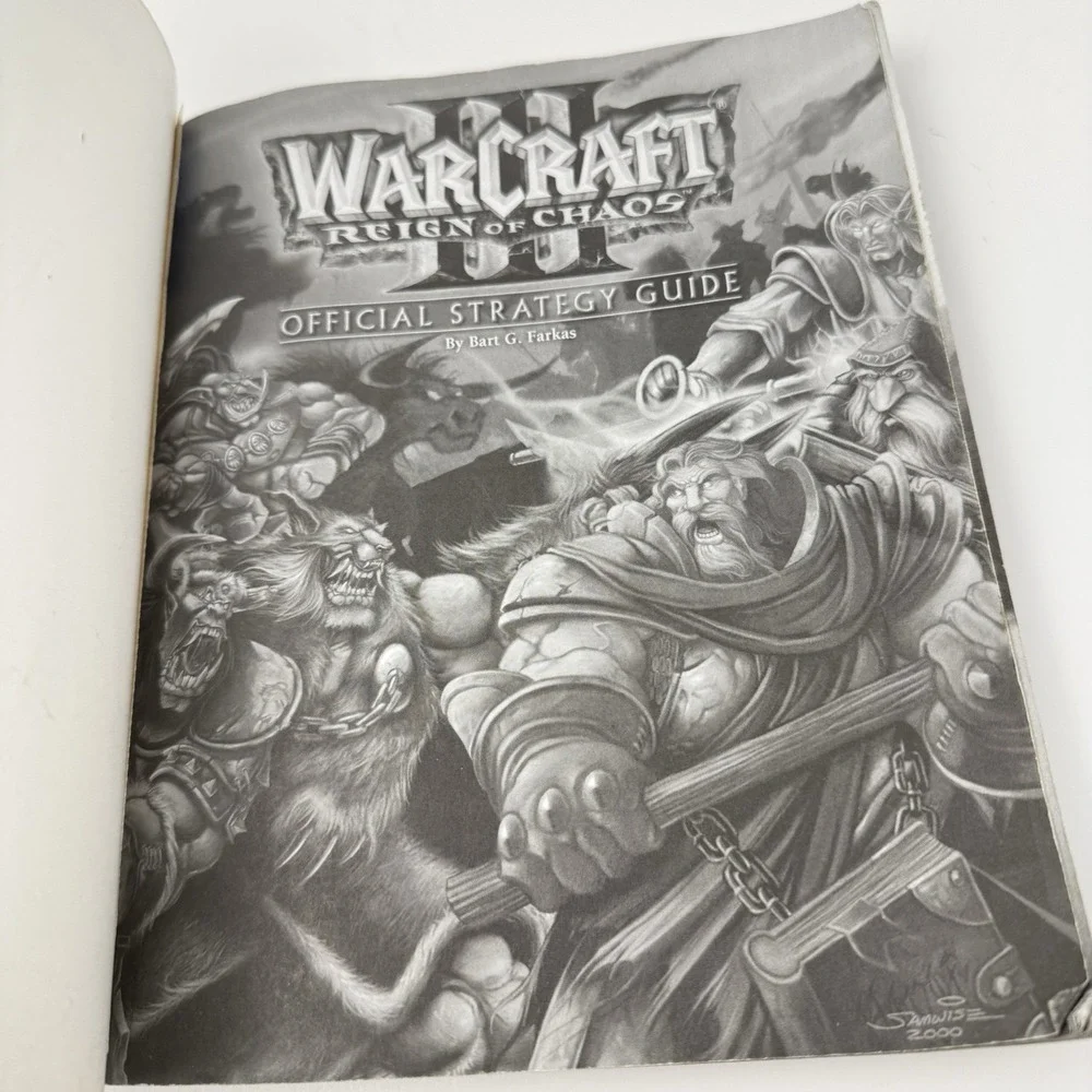 World of Warcraft III Reign of Chaos Brady Games Official Strategy Guide Book